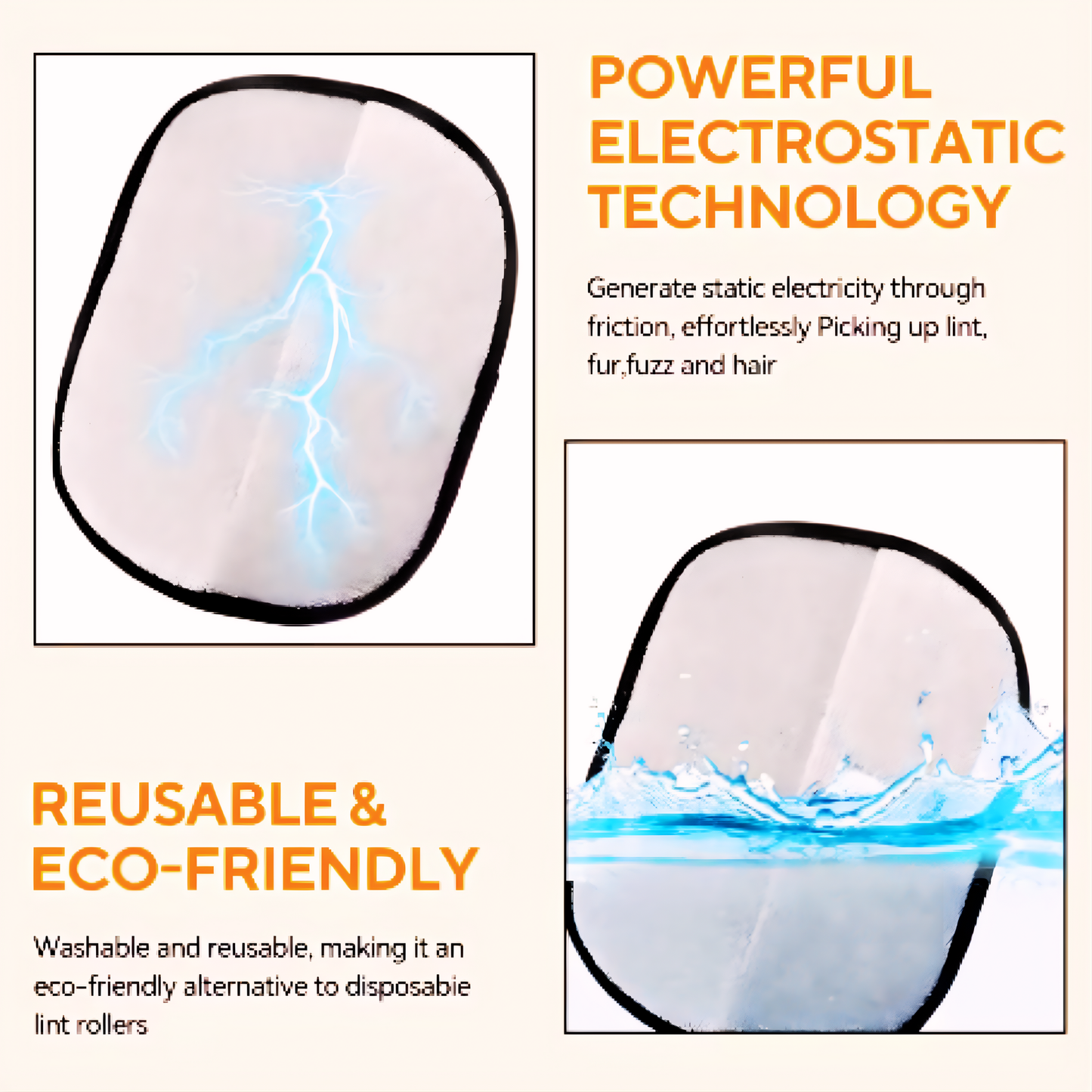 GUANTE REMOVEDOR DE PELOS - MULTIUSOS